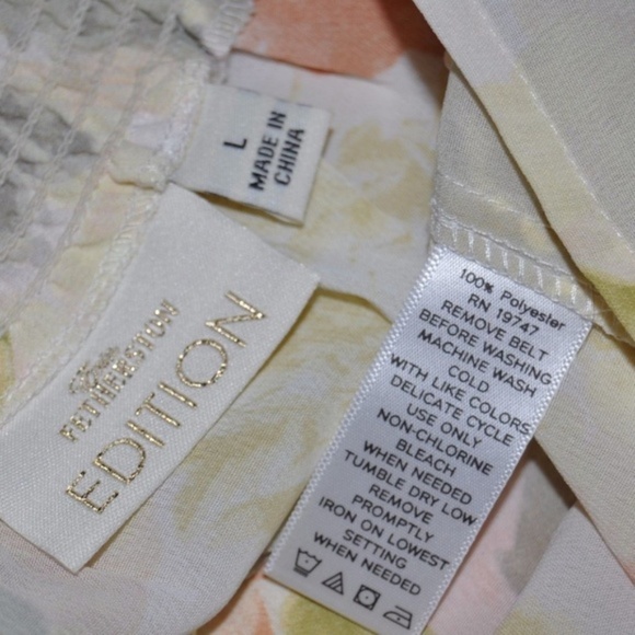 'FINAL' ERIN FETHERSTON Floral Off-Shoulder Top D7 - Picture 6 of 8